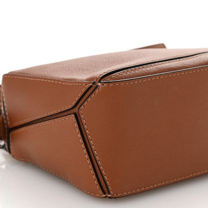 Loewe Calfskin Mini Puzzle Bag Tan 8 of 9