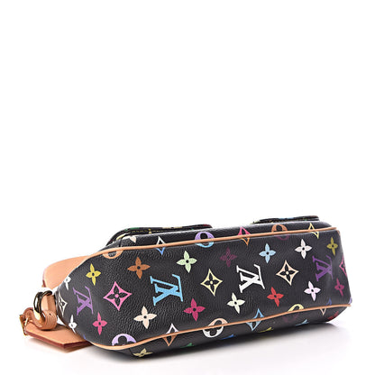 Louis Vuitton Monogram Multicolor Lodge PM Black 4 of 9