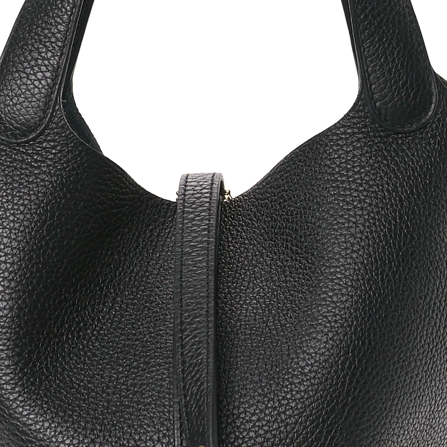 Hermes Taurillon Clemence Picotin Lock 22 MM Black 8 of 11