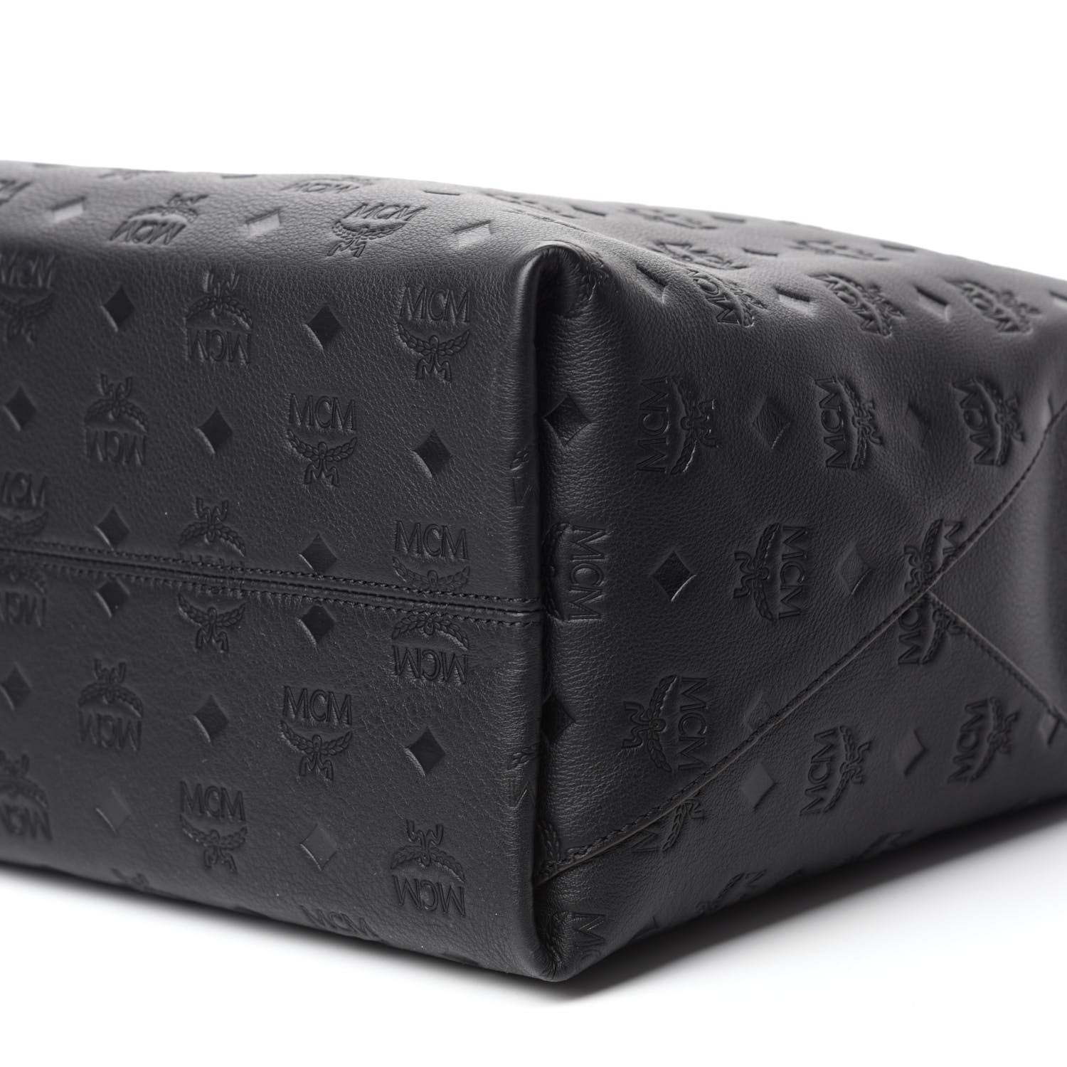 MCM Calfskin Ottomar Large Klara Hobo Black 7 of 11