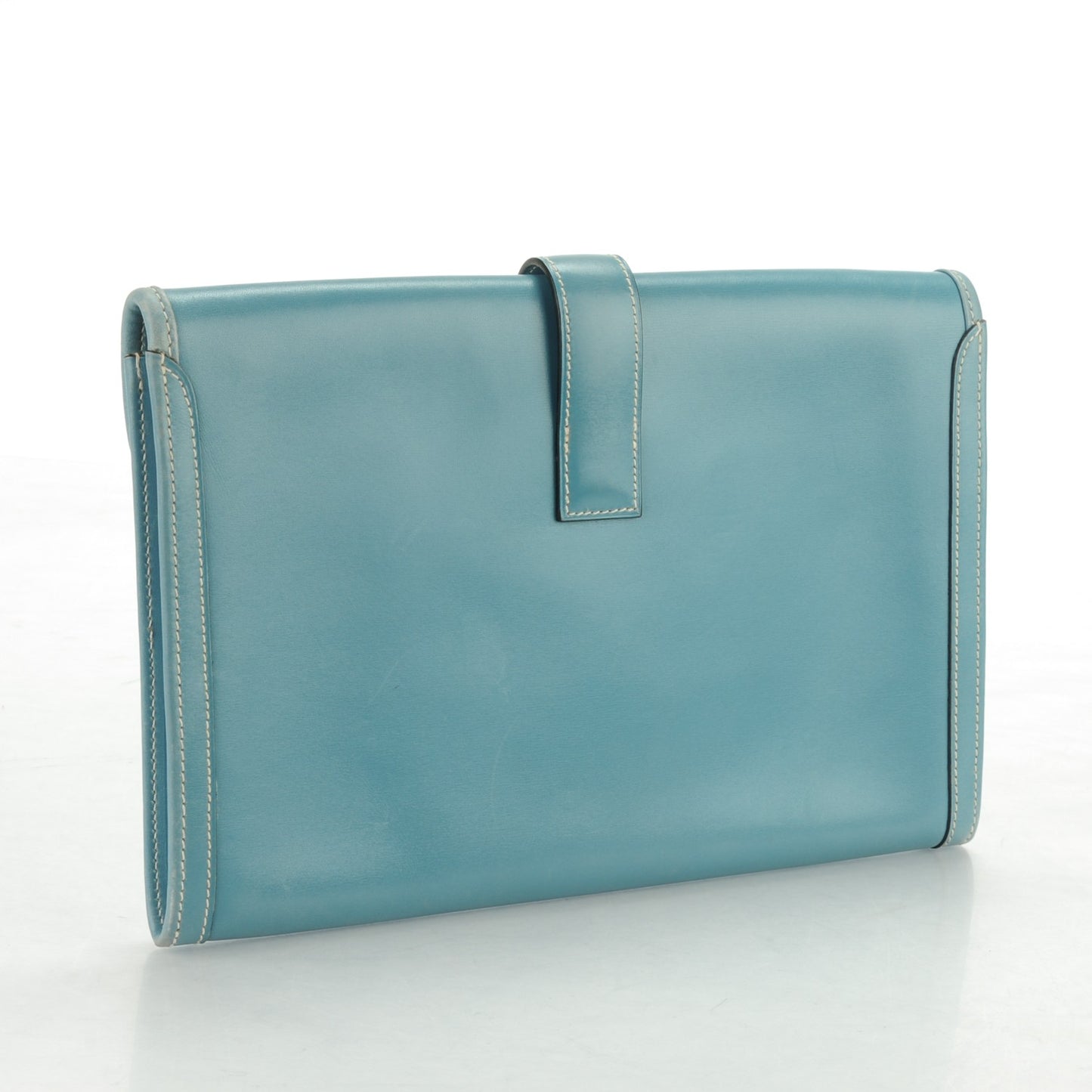 Box Jige PM Clutch Blue Jean