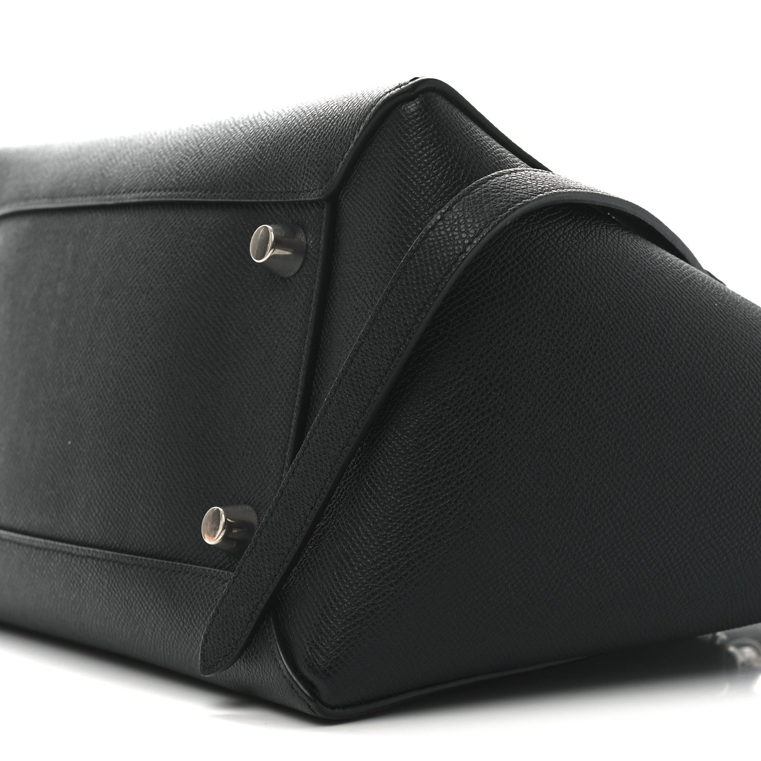 Celine Grained Calfskin Micro Belt Bag Navy Blue 10 of 10