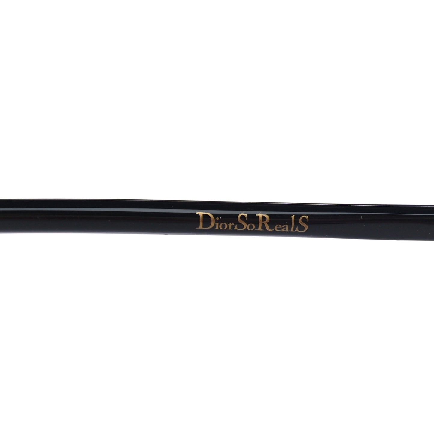 So Real Rise Sunglasses Gold Black