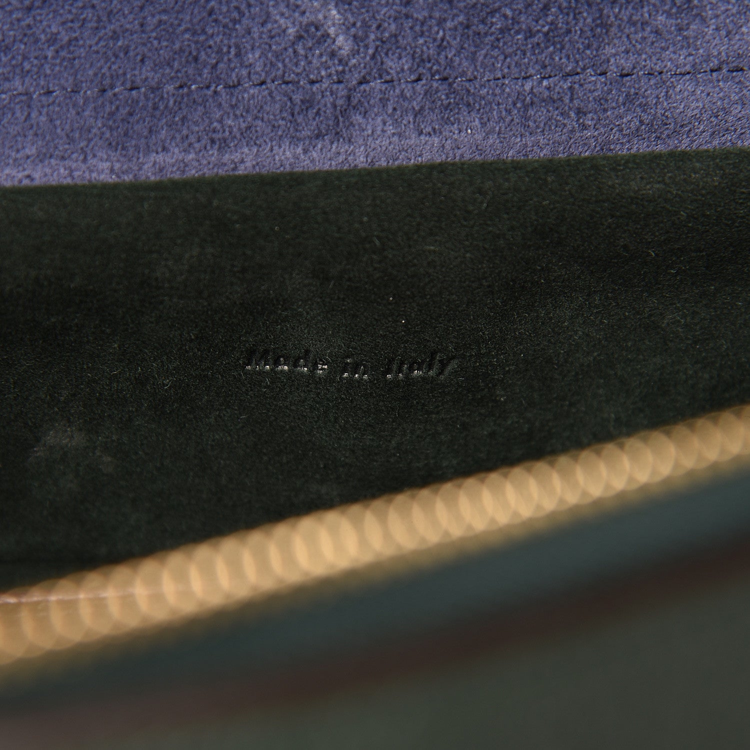 Celine Goatskin Smooth Calfskin Mini Belt Bag Dark Green 8 of 15