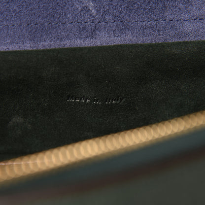 Celine Goatskin Smooth Calfskin Mini Belt Bag Dark Green 8 of 15