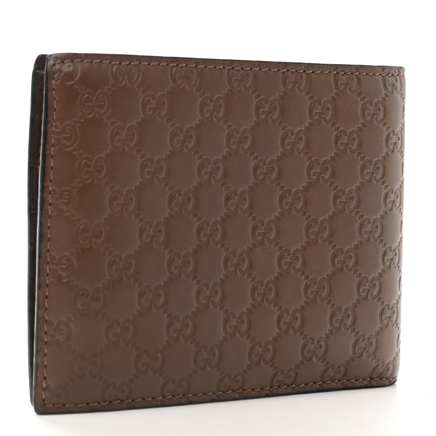 Microguccissima Bi-Fold Wallet Acero
