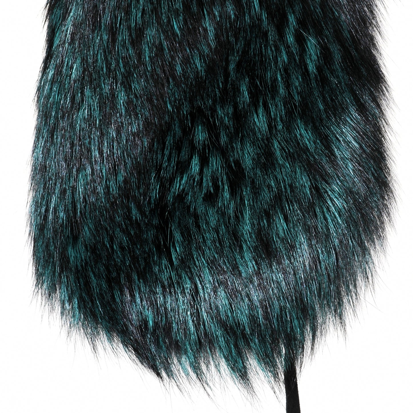 Dyed Fox Fur Stole Scarf