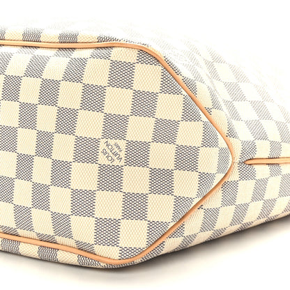 Louis Vuitton Damier Azur Delightful MM Rose Ballerine 8 of 8
