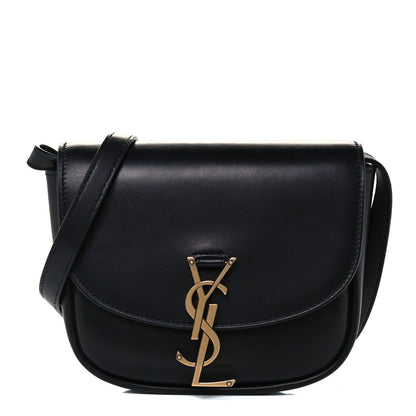 Saint Laurent Smooth Calfskin Classic Monogram Small Kaia Satchel Black 1 of 11