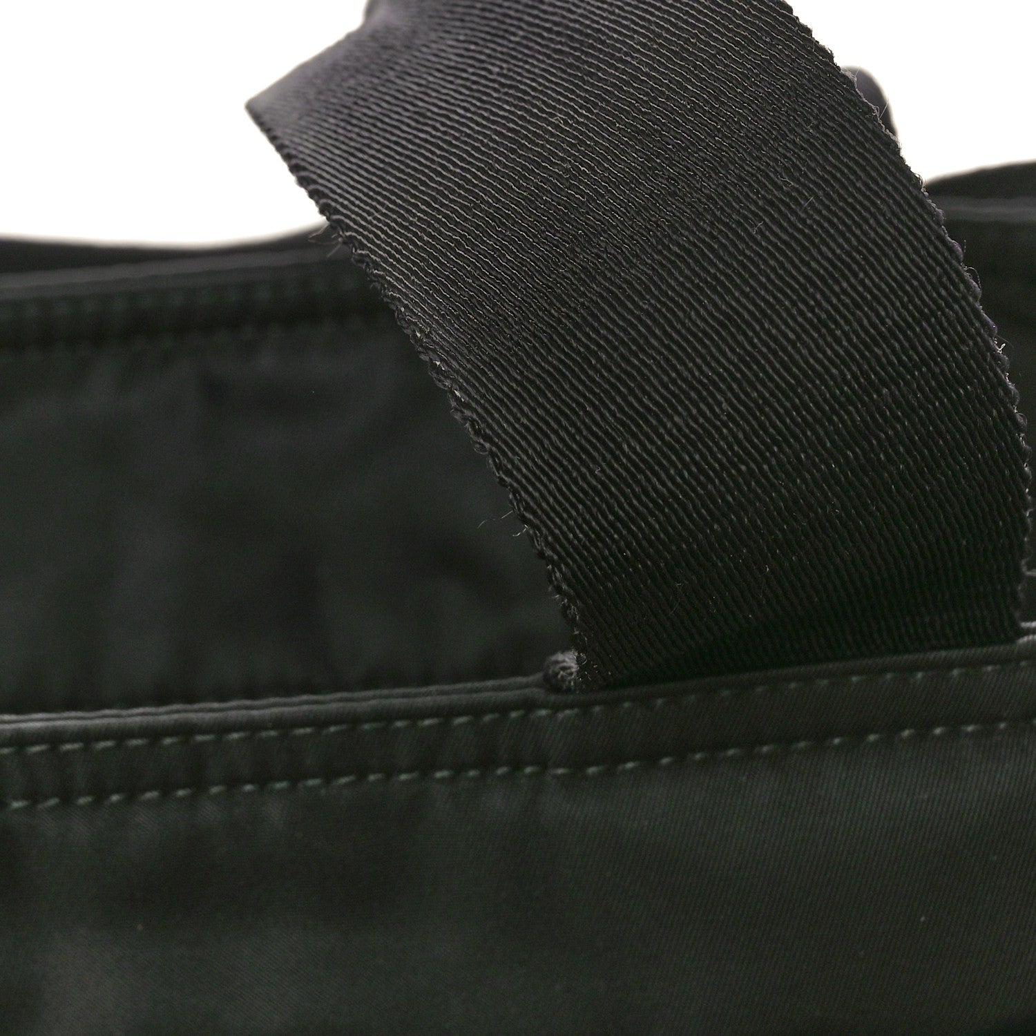 Prada Nylon Vela Baby Bag Black 11 of 12