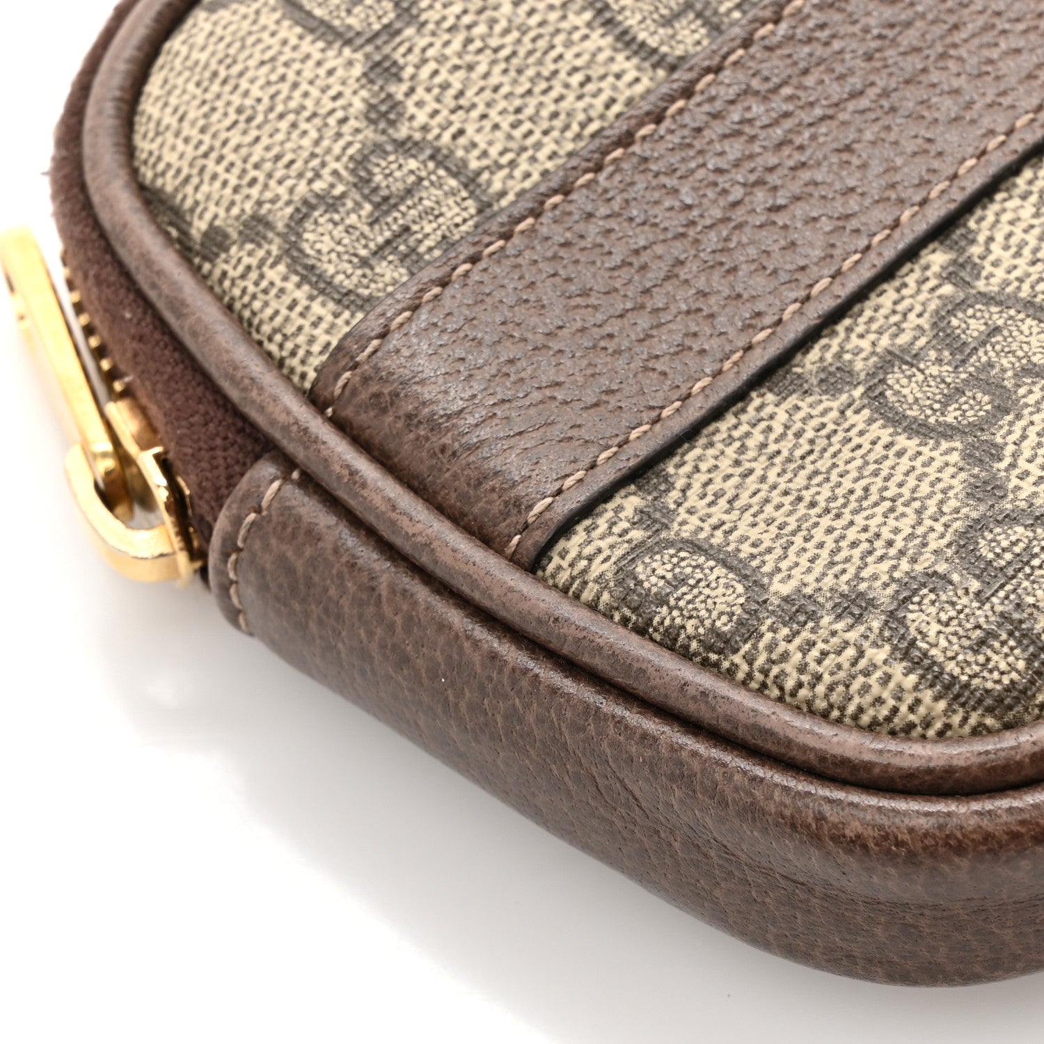 Gucci GG Supreme Monogram Ophidia Belted iPhone Case 95 38 Dark Brown 14 of 14