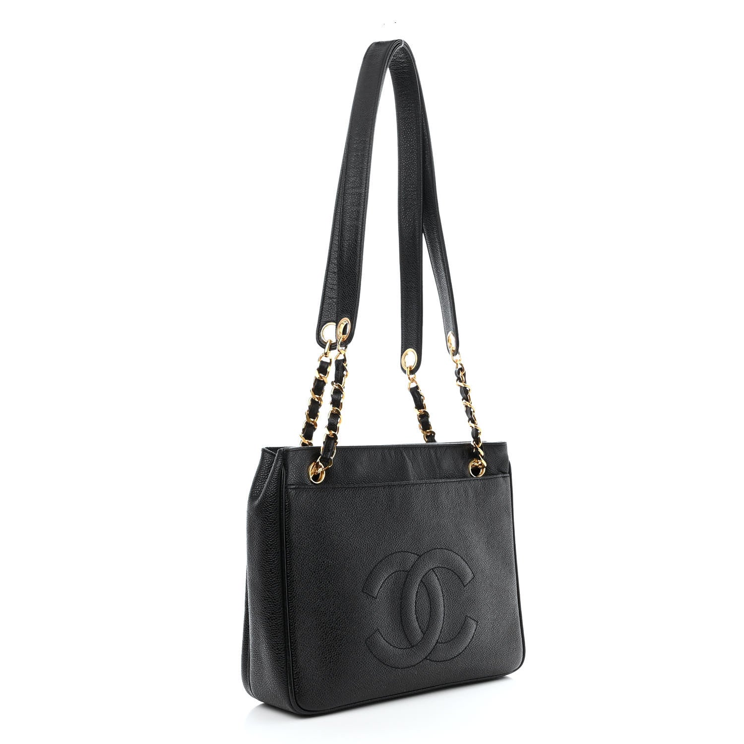 Chanel Caviar Flap Shoulder Bag Black 5 of 13
