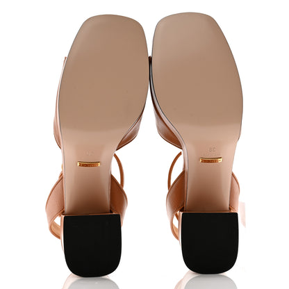Gucci Quentin Granada Kid Horsebit 25/60mm Platform Sandals 39 Harness Brown 5 of 10