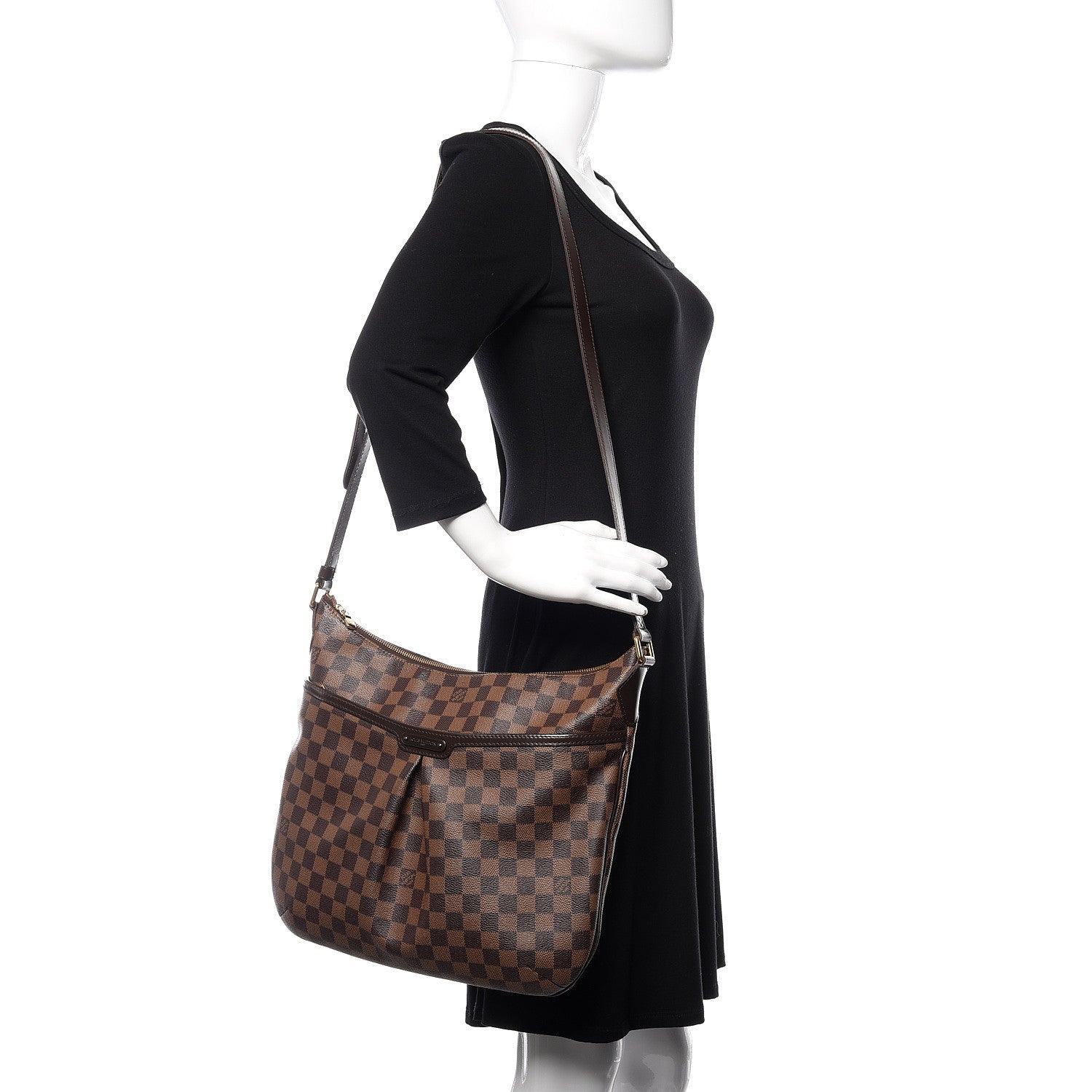 Louis Vuitton Damier Ebene Bloomsbury GM 2 of 11