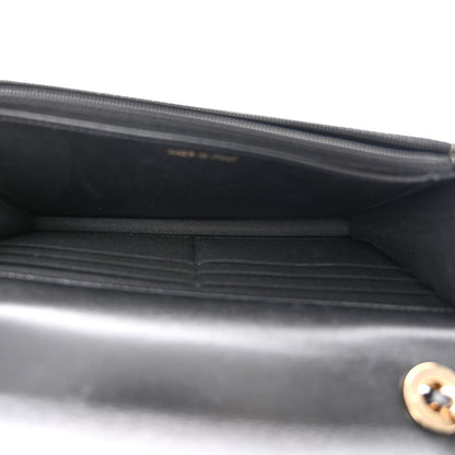 Chanel Lambskin Quilted Trendy CC Wallet On Chain WOC Black 5 of 13