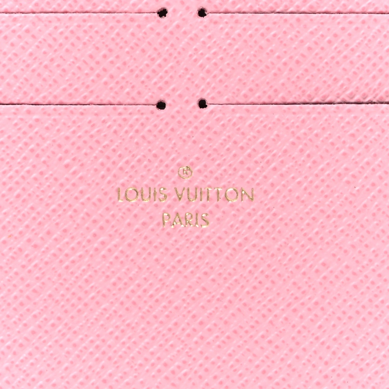 Louis Vuitton Calfskin Felicie Card Holder Insert Rose Ballerine 6 of 8