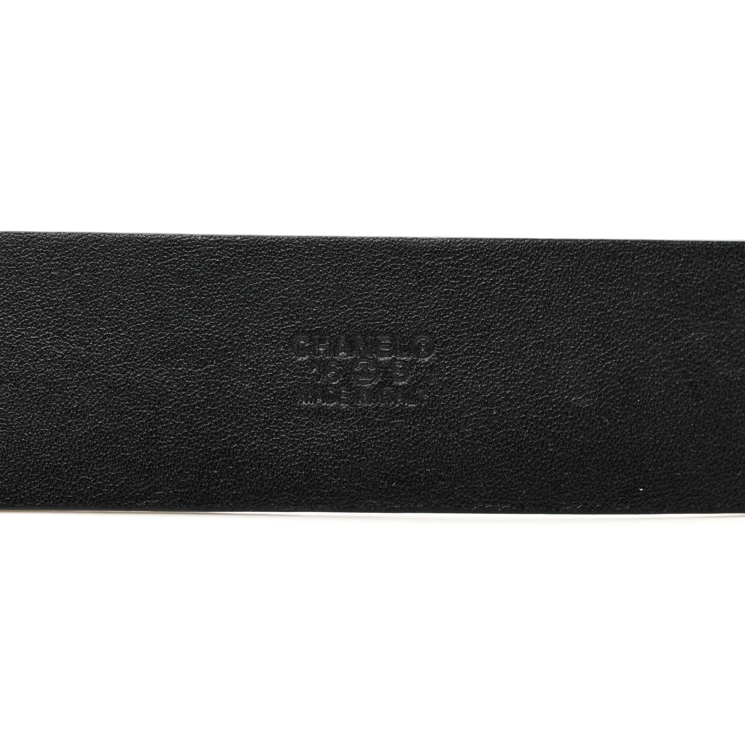 Chanel Lambskin CC Chain Belt 85 34 Black 3 of 7
