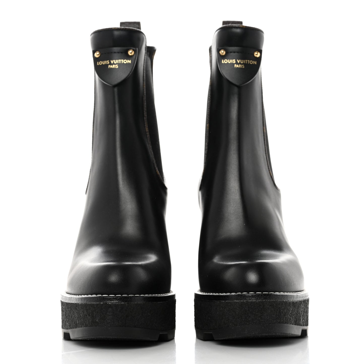 LV BEAUBOURG ANKLE BOOT 38 Black