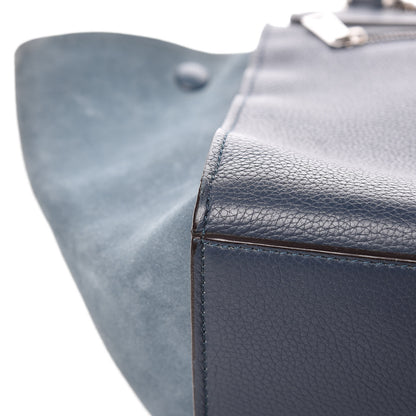 Celine Drummed Calfskin Suede Medium Trapeze Orage 10 of 14