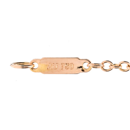 Tiffany 18K Rose Gold Diamond Atlas Bar Pierced Bracelet 4 of 4