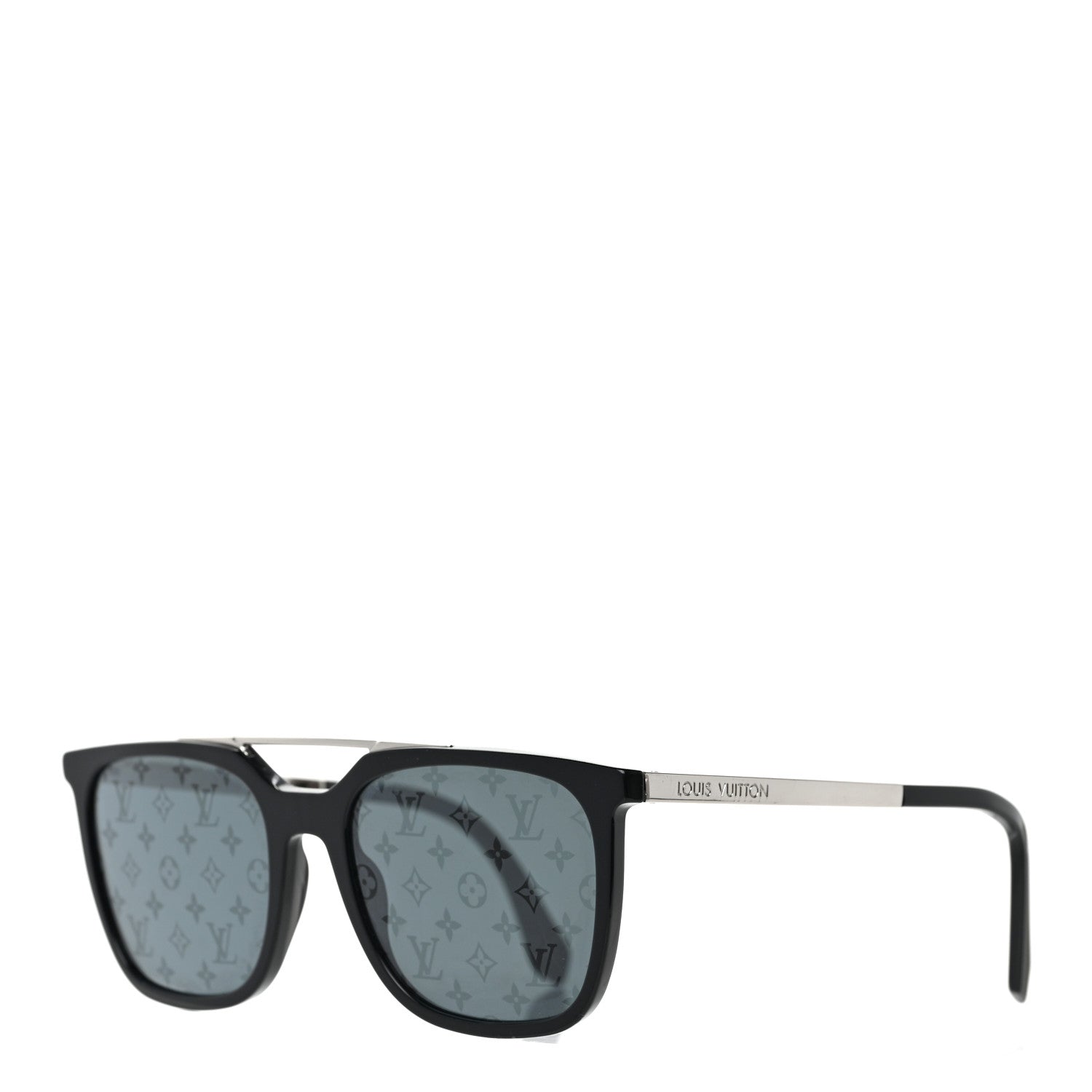 Louis Vuitton Monogram Mix It Up Square Sunglasses Z1878U Black 1 of 6