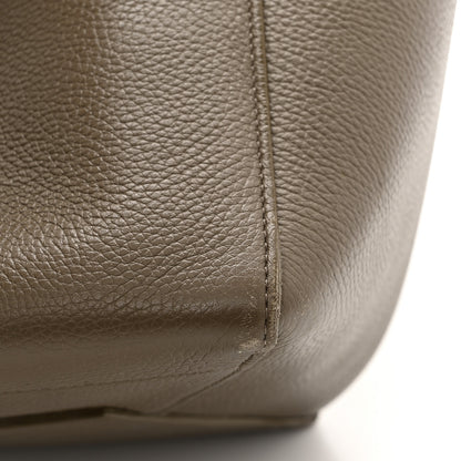 Celine Soft Grained Calfskin Sangle Bucket Bag Taupe 13 of 17