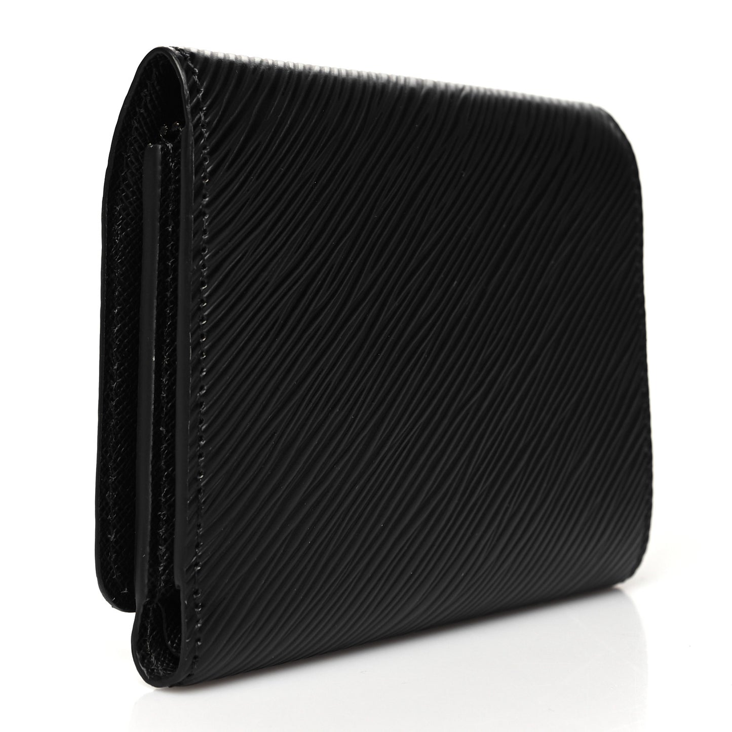 Epi Twist Compact Wallet Black