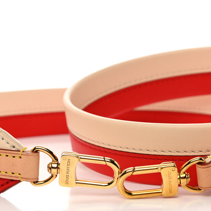 Louis Vuitton Calfskin Cluny BB Shoulder Strap Coquelicot Creme 3 of 4