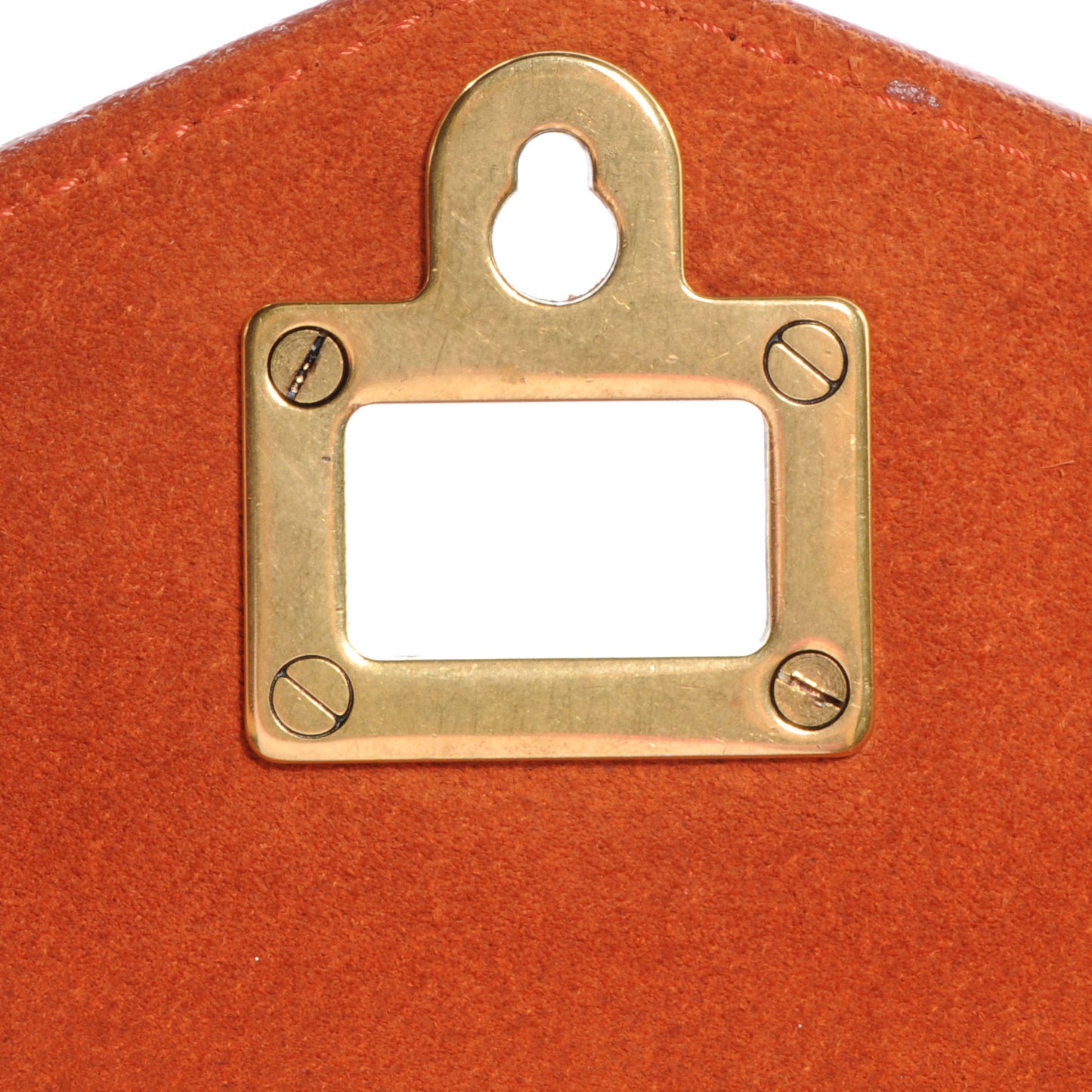 Suede PS1 Medium Satchel Red Clay