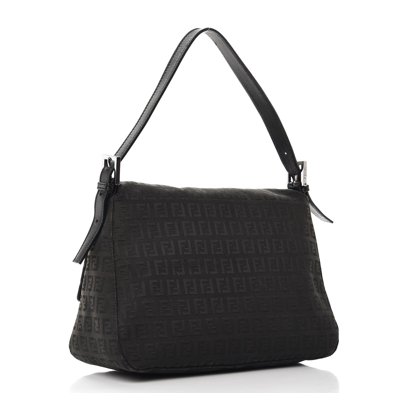 Fendi Zucchino Forever Mama Baguette Black 3 of 14