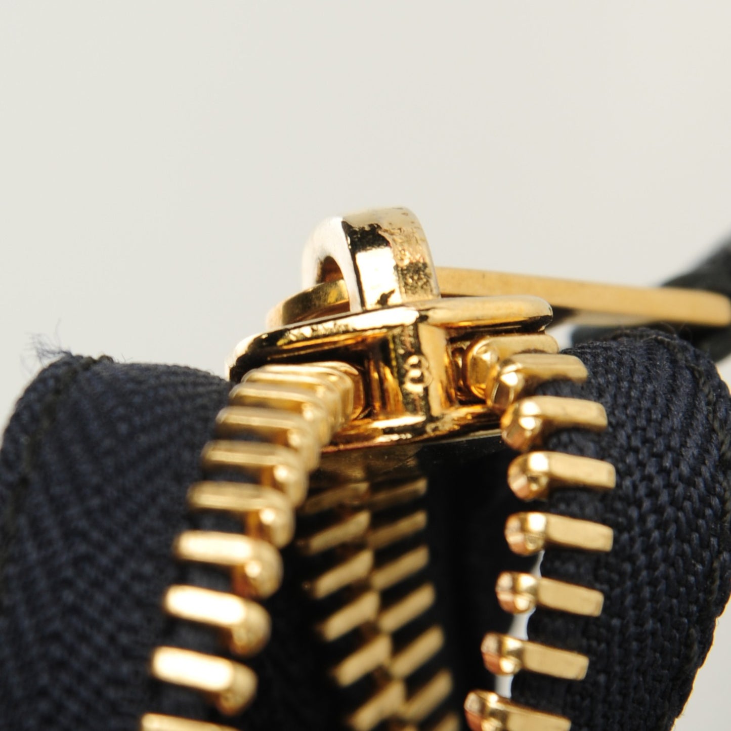 Smooth Calfskin Medium Envelope Luggage Navy