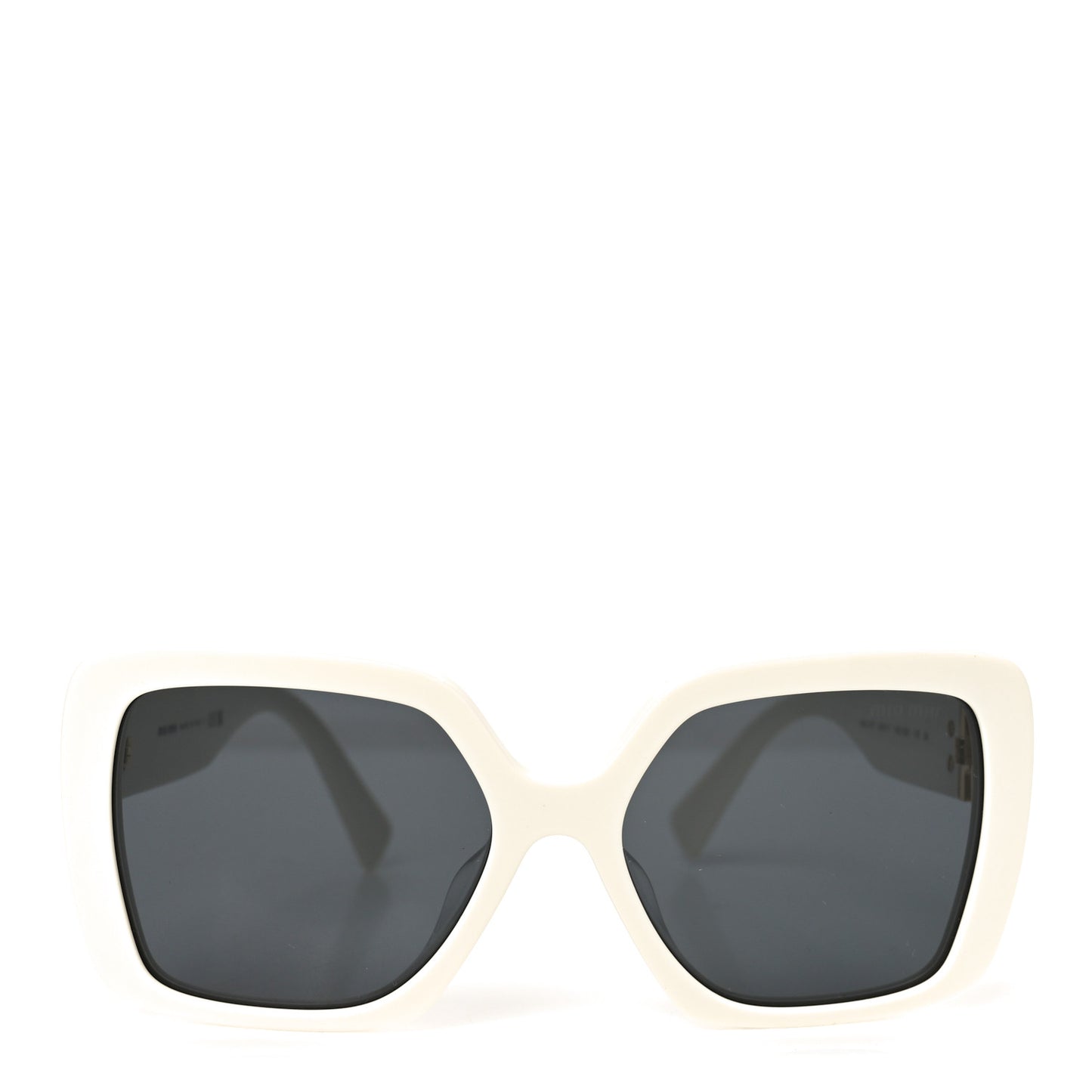 Acetate Sunglasses SMU 10Y White