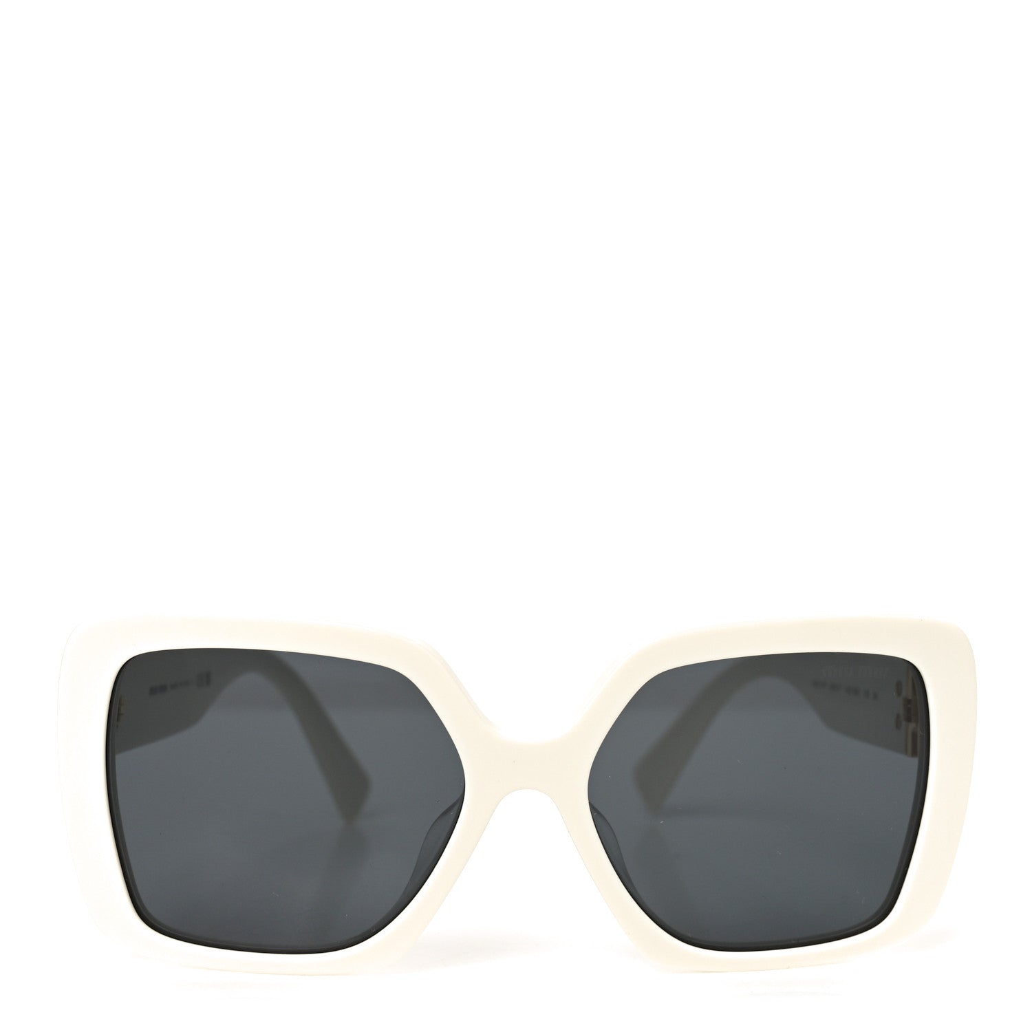 Miu Miu Acetate Sunglasses SMU 10Y White 2 of 7