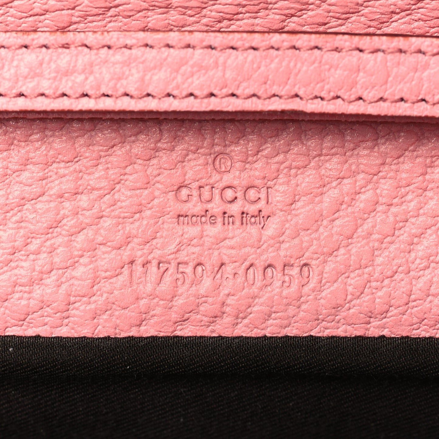Calfskin Bamboo Bar Clutch Pink