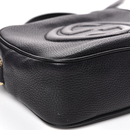 Gucci Pebbled Calfskin Small Soho Disco Bag Black 7 of 15