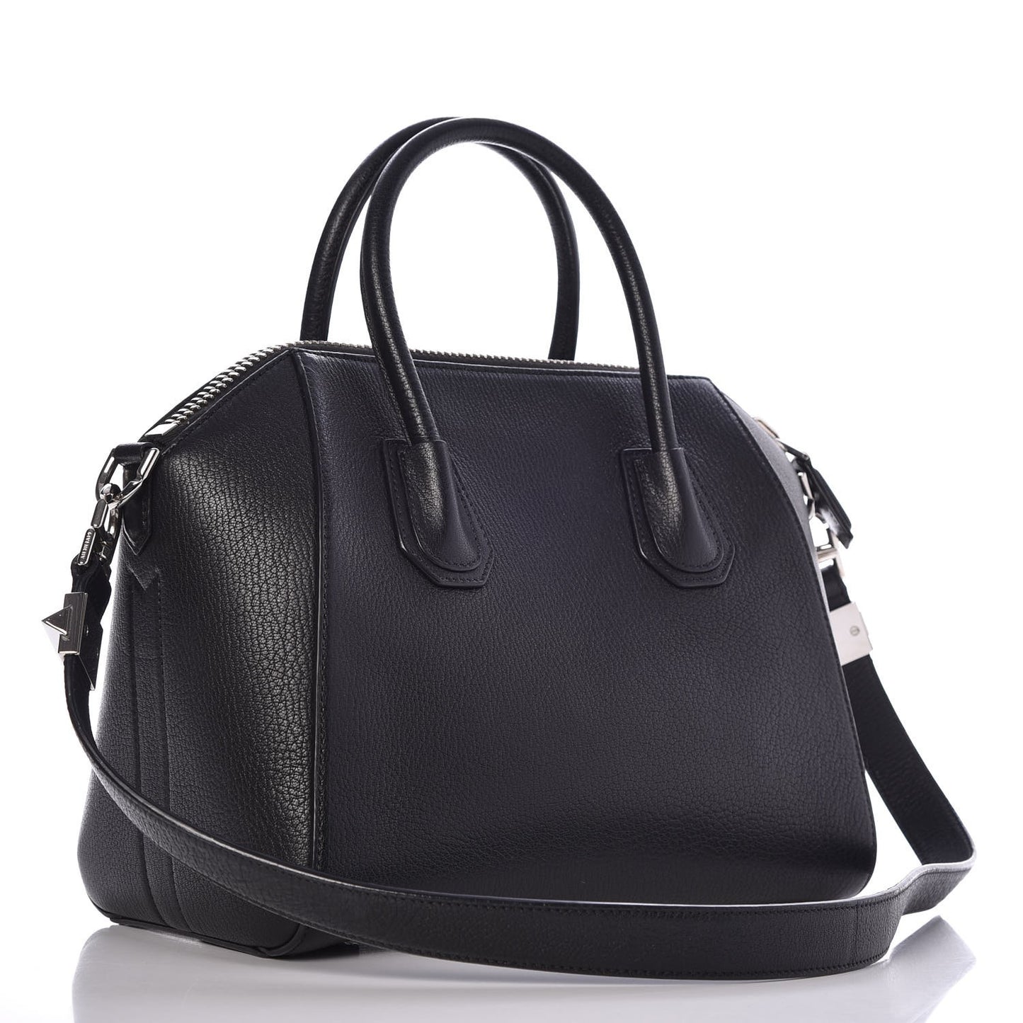 Sugar Goatskin Small Antigona Black