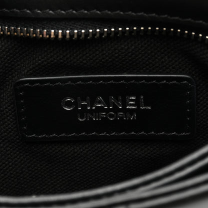 Chanel Lambskin Quilted Crossbody Bag Black 6 of 10