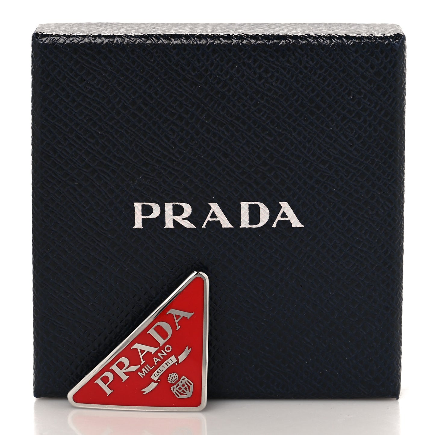 Metal Triangle Hair Clip Fiery Red