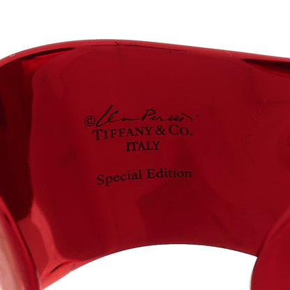 Tiffany Copper Small Elsa Peretti Right Wrist Bone Cuff Bracelet Red 3 of 4