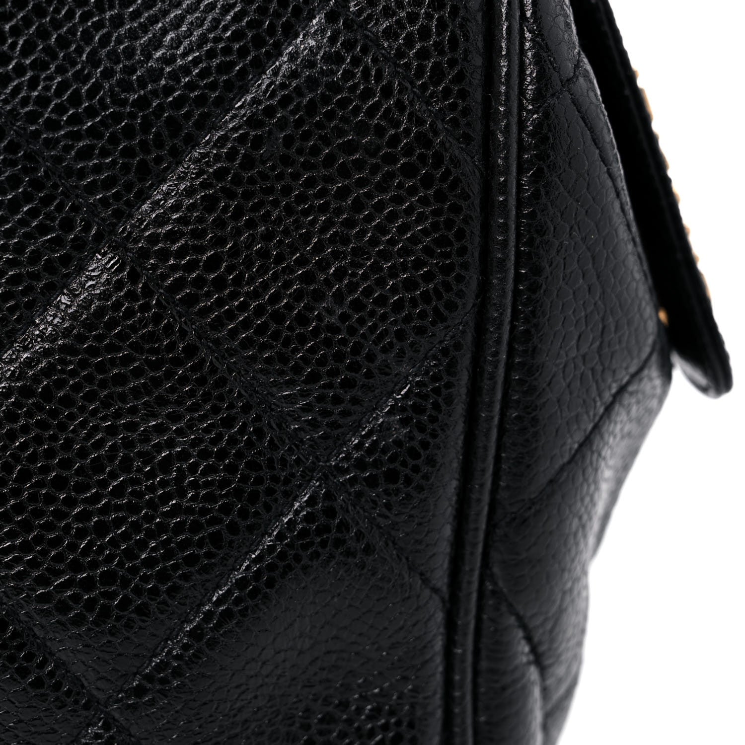 Chanel Caviar Quilted Shoulder Bag Black 18 of 21