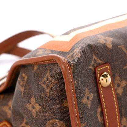 Louis Vuitton Monogram Rayures Tisse Sac PM 8 of 21