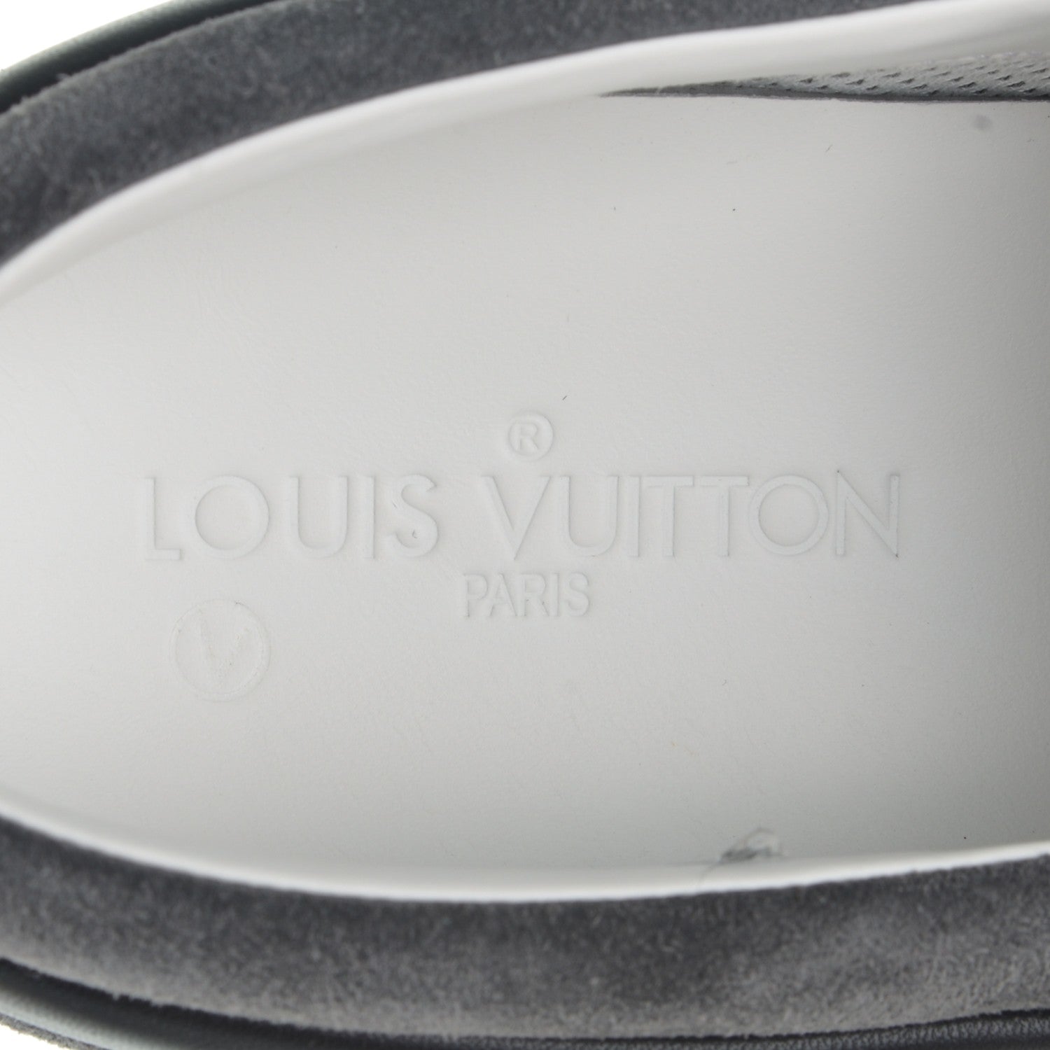 Louis Vuitton Damier Graphite Rope Twister Slip On 8.5 White 7 of 8
