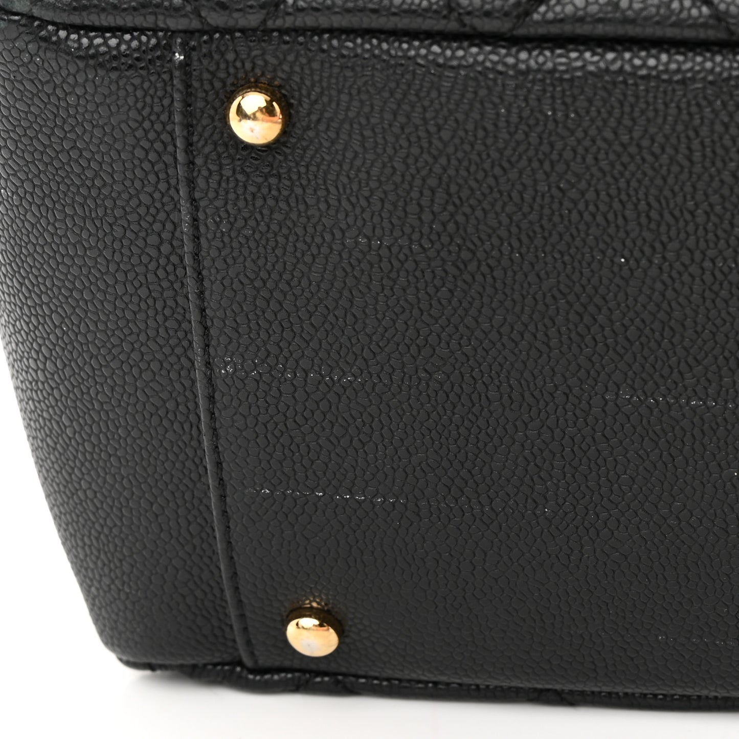 Caviar Quilted XL Grand Shopping Tote GST Black