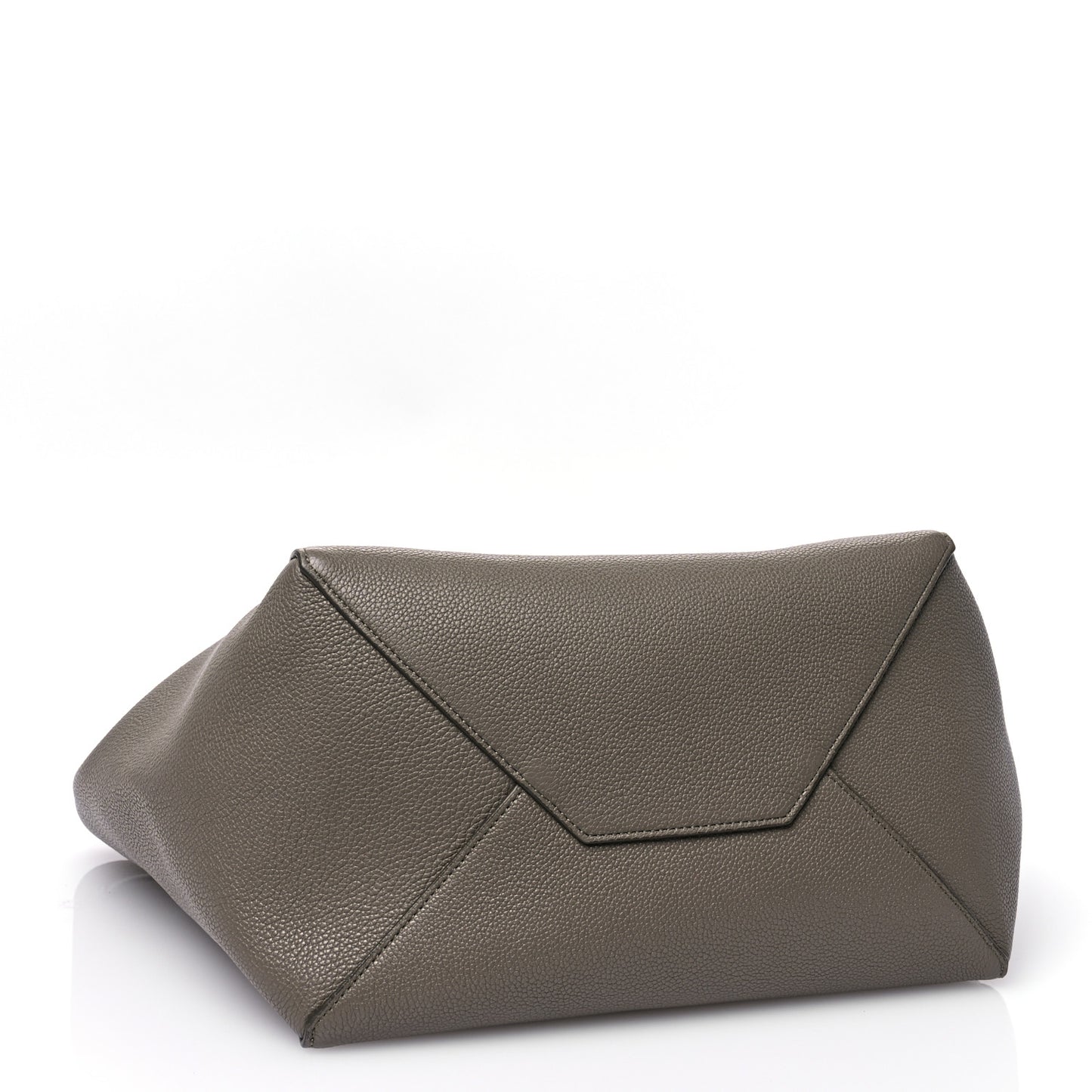 Soft Grained Calfskin Small Belt Cabas Phantom Taupe