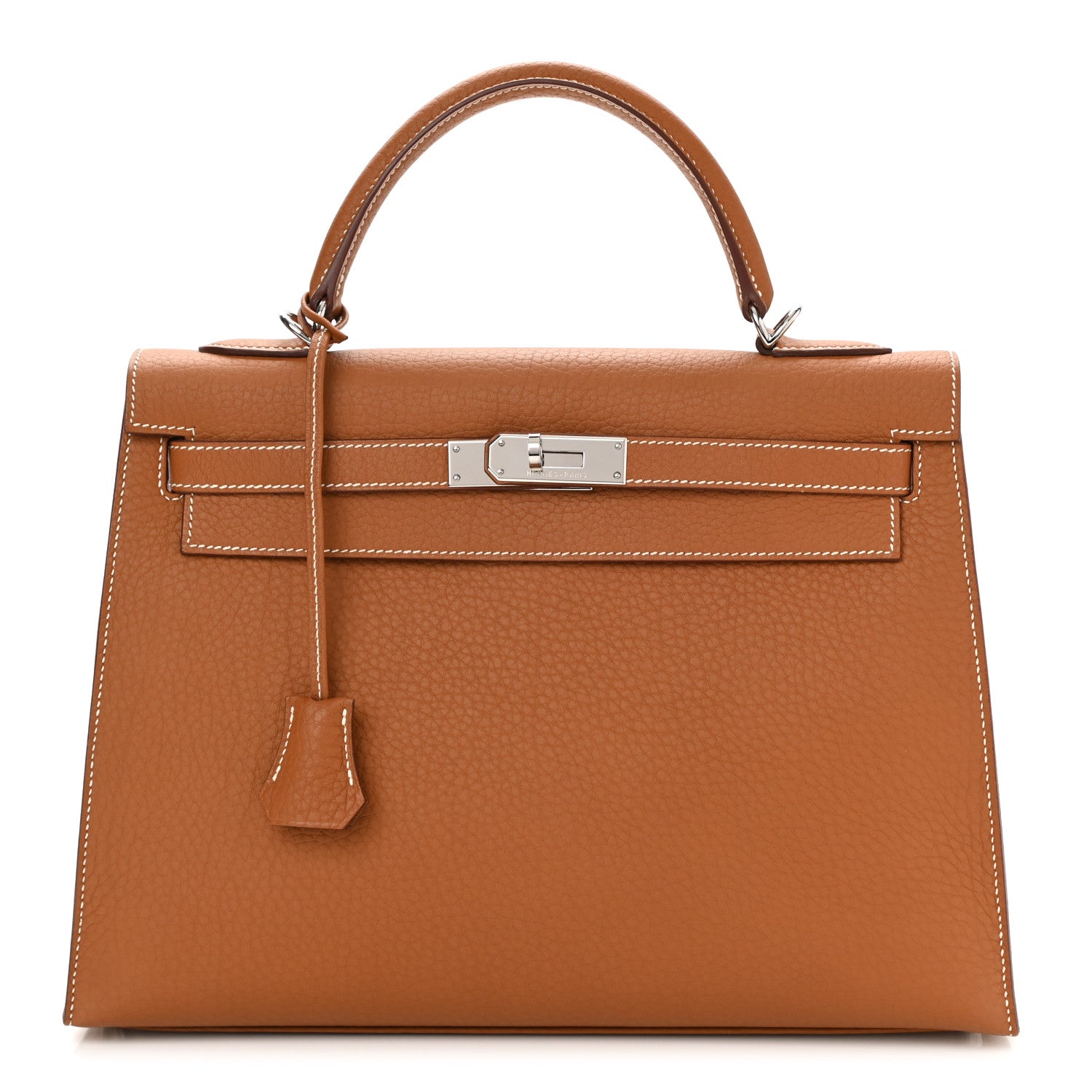 Hermes Fjord Sellier Kelly 32 Gold 1 of 10