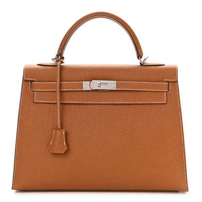 Hermes Fjord Sellier Kelly 32 Gold 1 of 10