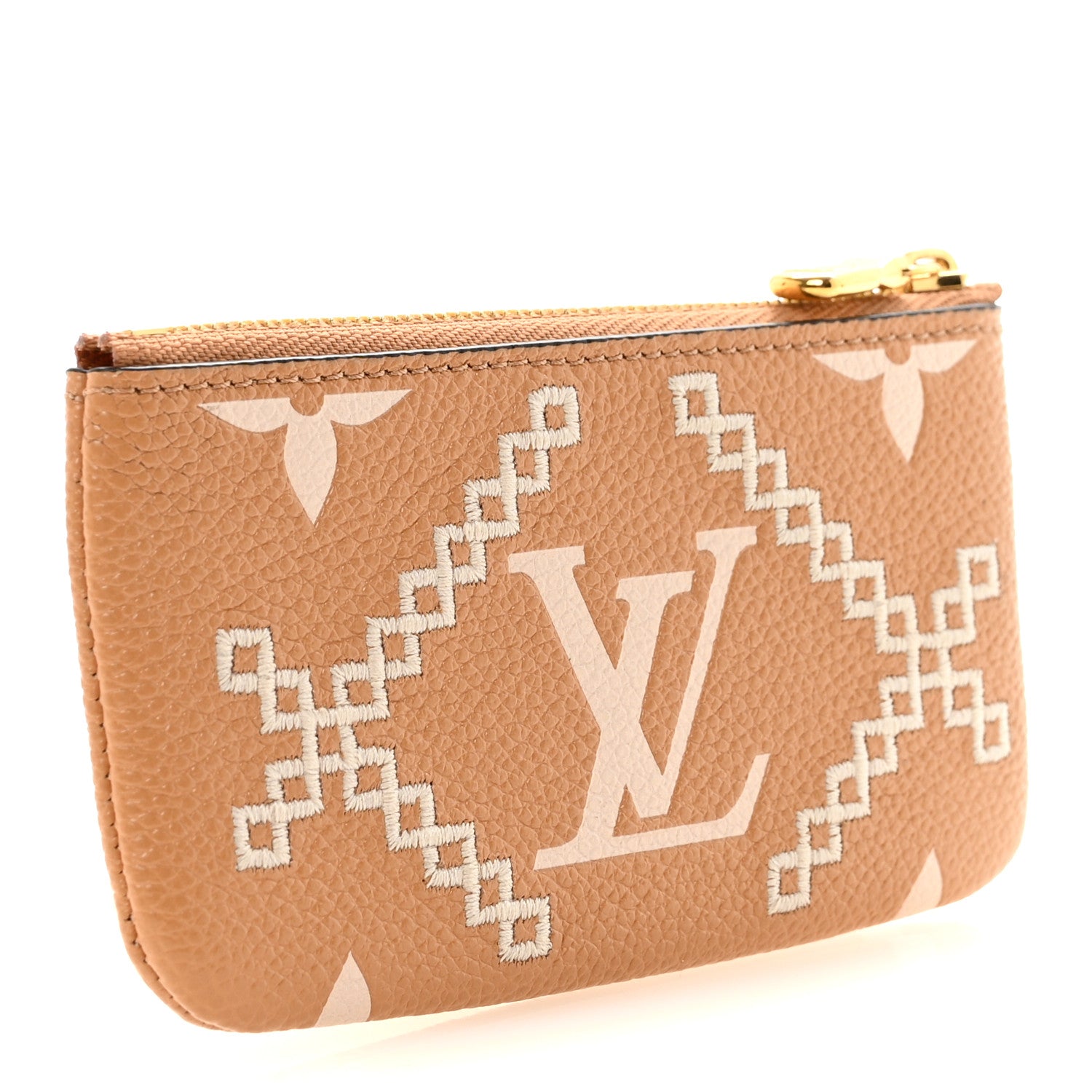 Louis Vuitton Empreinte Monogram Giant Broderies Key Pouch Arizona 3 of 7