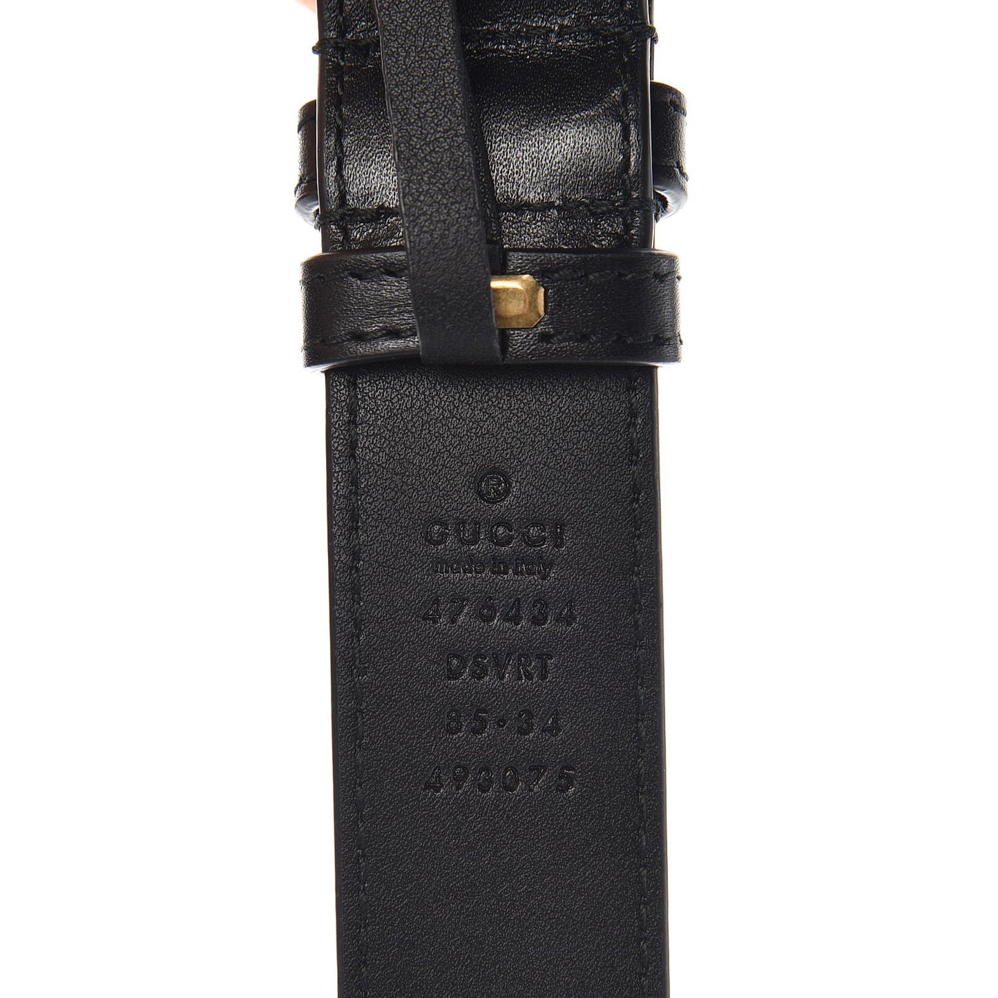 Calfskin Matelasse GG Marmont Belt Bag 85 34 Black
