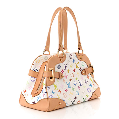 Louis Vuitton Monogram Multicolor Claudia White 3 of 10