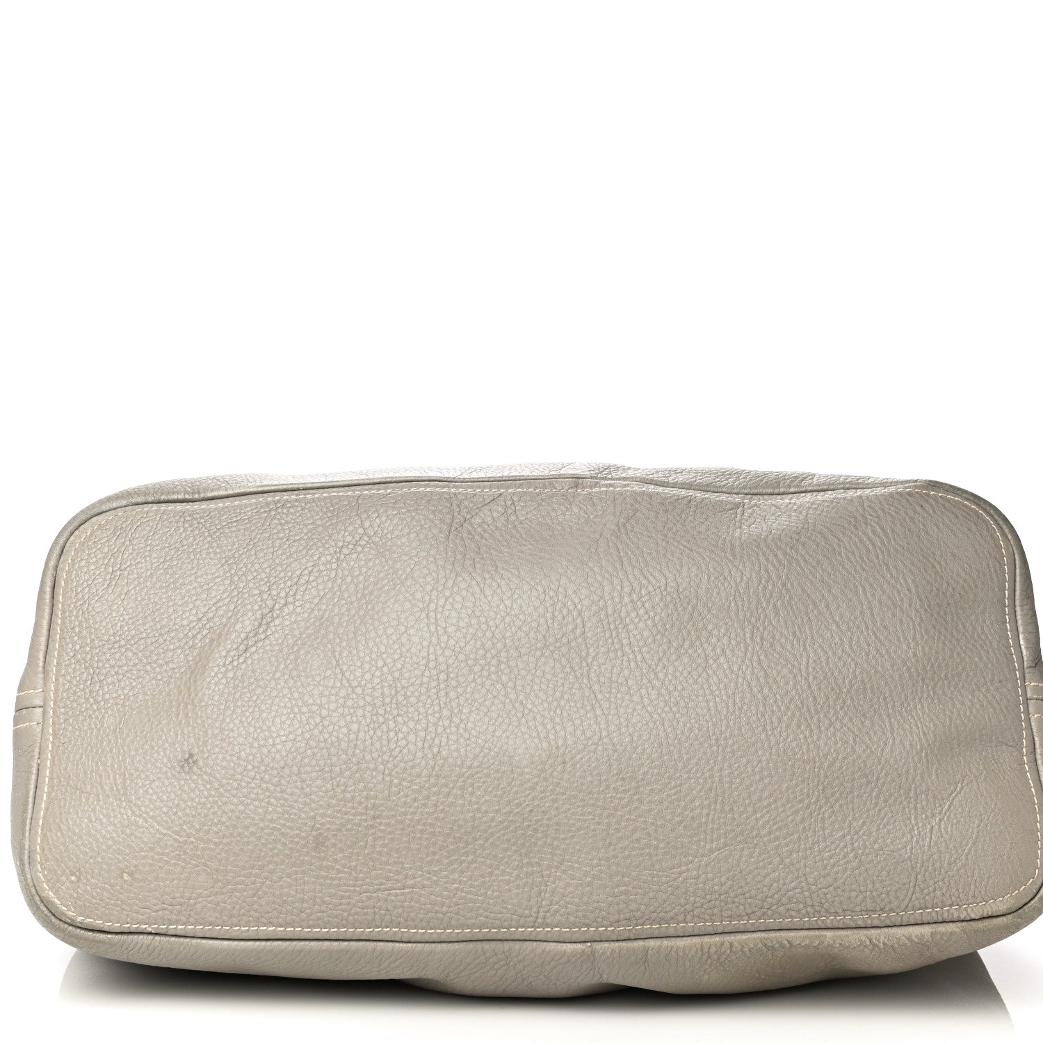 Prada Vitello Daino Shoulder Bag Argilla 28 of 29